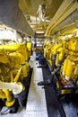 Tugboat's Engine Room Royalty Free Stock Photo
