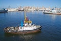 Tugboat on Suez Canal