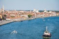 Tugboat in Venice Royalty Free Stock Photo