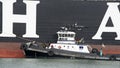 Tugboat Z-THREE assisting HANJIN UNITED KINDOM to maneuver