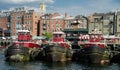 Tugboats in Portsmouth harbor, NH