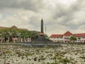 Tugu Square in front of Malang City Hall Royalty Free Stock Photo