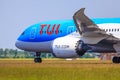 TUI 787 Dreamliner Royalty Free Stock Photo