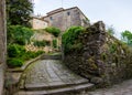 Historic narrow streets, Tui Spain