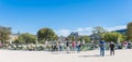 Tuileries Garden in Paris