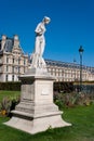 Tuileries Gardens statue Royalty Free Stock Photo