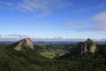 tuiliÃ¨re and sanadoire rocks in auvergne (france) Royalty Free Stock Photo