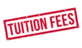 Tuition Fees rubber stamp