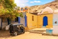 Tuk tuk or auto rickshaw in the Nubian village in Aswan, Egypt