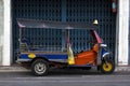 Tuk tuk taxi in Thailand unique.