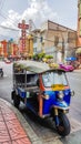 Tuk tuk in Chinatown, Bangkok