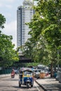 Tuk tuk in Chinatown, Bangkok, Thailand Royalty Free Stock Photo