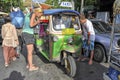 Tuktuk driver in Bangkok, Thailand Royalty Free Stock Photo