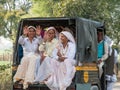 Tuk tuk ride in India