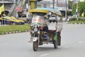 Tuk tuk taxi Khon Kaen thailand.