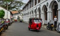 Tuk tuk taxi on street in Galle, Sri Lanka Royalty Free Stock Photo