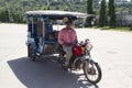 Tuk tuk taxy in Cambodia