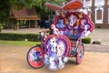 Tuk tuks in Malacca, Malaysia Royalty Free Stock Photo