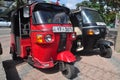 The Tuktuk in Colombo Sri Lanka