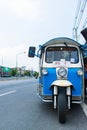 tuktuk on street of thailand.