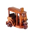 TukTuk or taxi in Thailand by wood carve