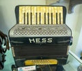 Accordion `HESS`, Germany, 1930, Grandfather Filimon`s accordion museum, Tula
