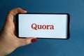 Tula, Russia - JANUARY 29, 2019: Quora logo displayed Royalty Free Stock Photo