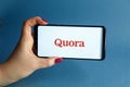 Tula, Russia - JANUARY 29, 2019: Quora logo displayed Royalty Free Stock Photo
