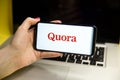 Tula, Russia - JANUARY 29, 2019: Quora logo displayed Royalty Free Stock Photo