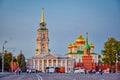 Tula Kremlin square in the evening light