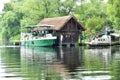 Tulcea, Romania - july 2 2023 : Danube delta