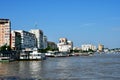 Tulcea, Romania - july 2 2023 : picturesque riverside