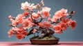 Tulip Bonsai Tree: Minimalist Berliner Weisse Desktop Wallpaper In Hd