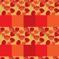 Tulip pattern seamless background