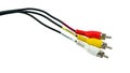 Tulip video audio tv cable wires plugs