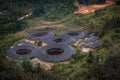 Tulou buildings in South China Royalty Free Stock Photo