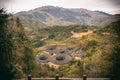 Tulou buildings in South China Royalty Free Stock Photo