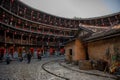 Tulou, Fujian province, China Hakka architecture, earthen building