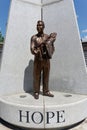 In Hope Plaza, at Reconciliation Park, \