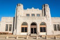 Historic building housing Oklahoma Jazz Hall of Fame in Tulsa, O