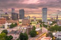 Tulsa, Oklahoma, USA Cityscape Royalty Free Stock Photo