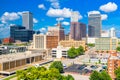 Tulsa, Oklahoma, USA downtown city skyline Royalty Free Stock Photo