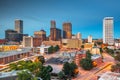 Tulsa, Oklahoma, USA downtown City Skyline Royalty Free Stock Photo