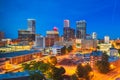 Tulsa, Oklahoma, USA Downtown City Skyline Royalty Free Stock Photo