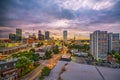 Tulsa, Oklahoma, USA Mowntown City Skyline Royalty Free Stock Photo