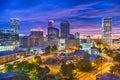 Tulsa, Oklahoma, USA Skyline Royalty Free Stock Photo