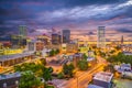 Tulsa, Oklahoma, USA Skyline Royalty Free Stock Photo