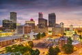 Tulsa, Oklahoma, USA Skyline Royalty Free Stock Photo