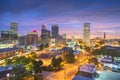 Tulsa, Oklahoma, USA Skyline Royalty Free Stock Photo