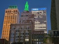 Tulsa Skyline At Night